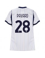 Inter Milan Benjamin Pavard #28 Venkovní Dres pro Dámské 2026-27 Krátký Rukáv